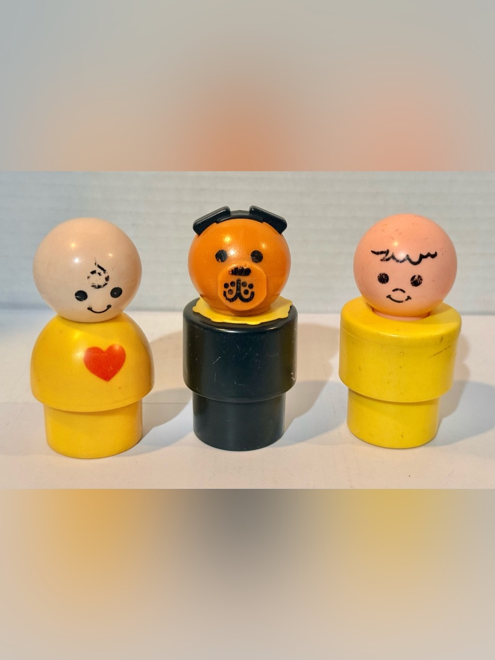 Fisher Price Jumbo Little People Lot of 3 Pre-Used ⭐️⭐️PLEASE READ⭐️⭐️
